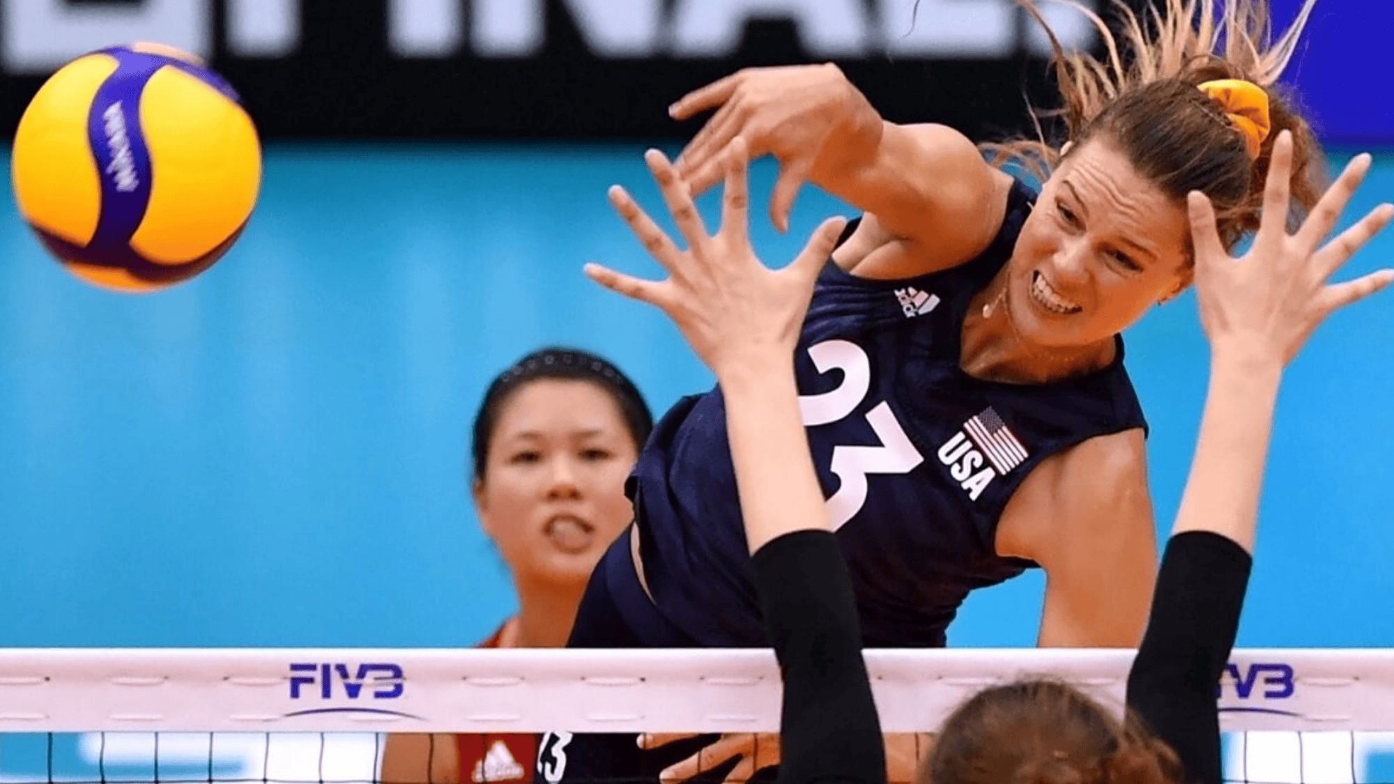 2 outside hitter the go To attacker