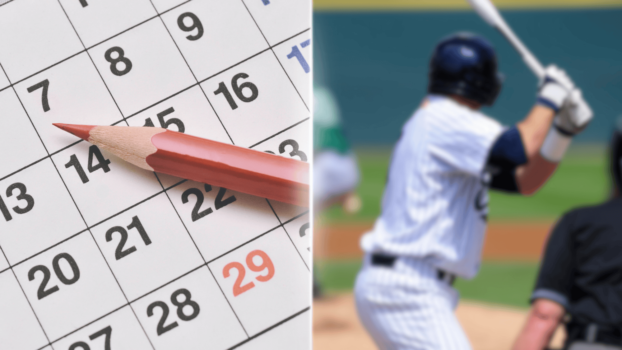 how mlb fits 162 games Into about 6 months