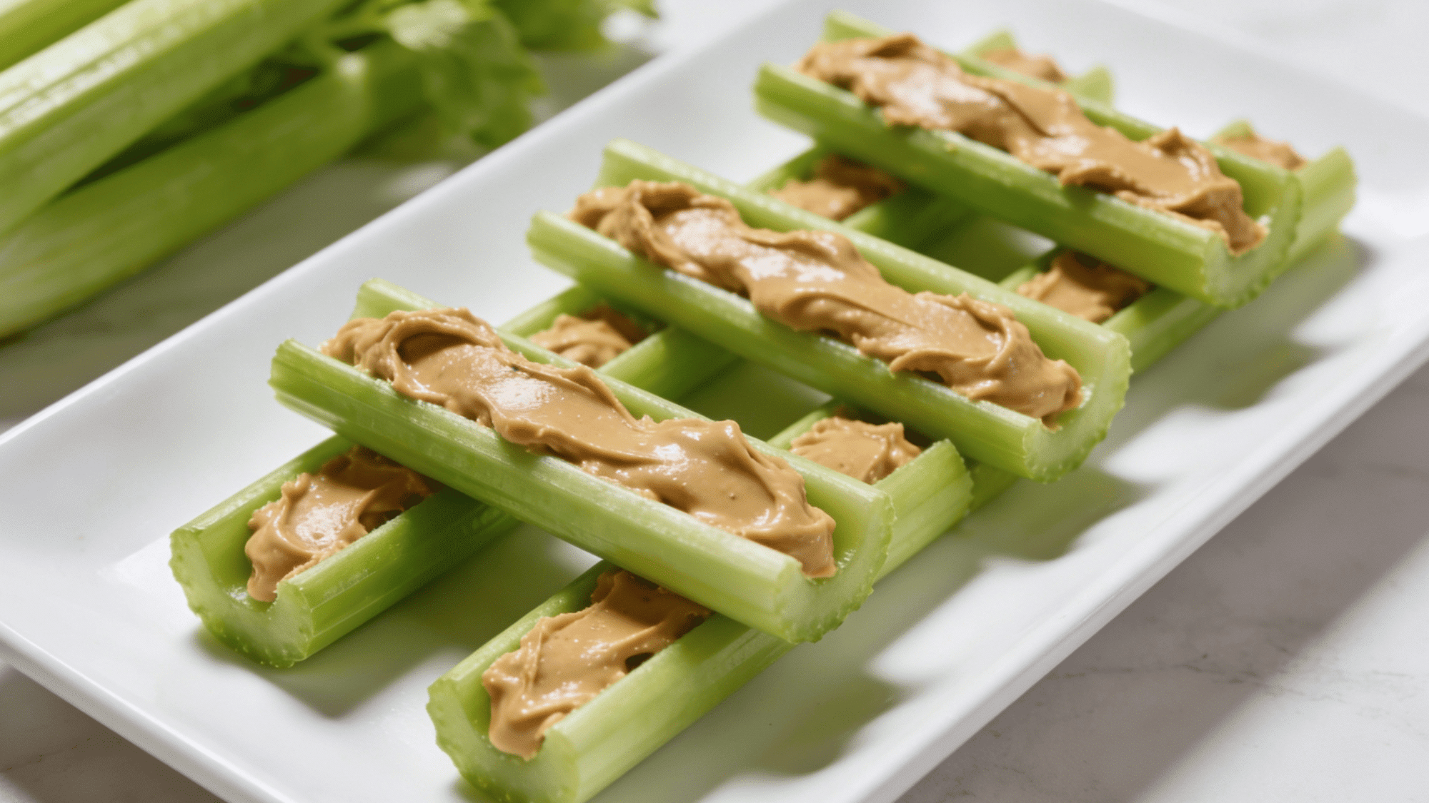 peanut butter celery sticks