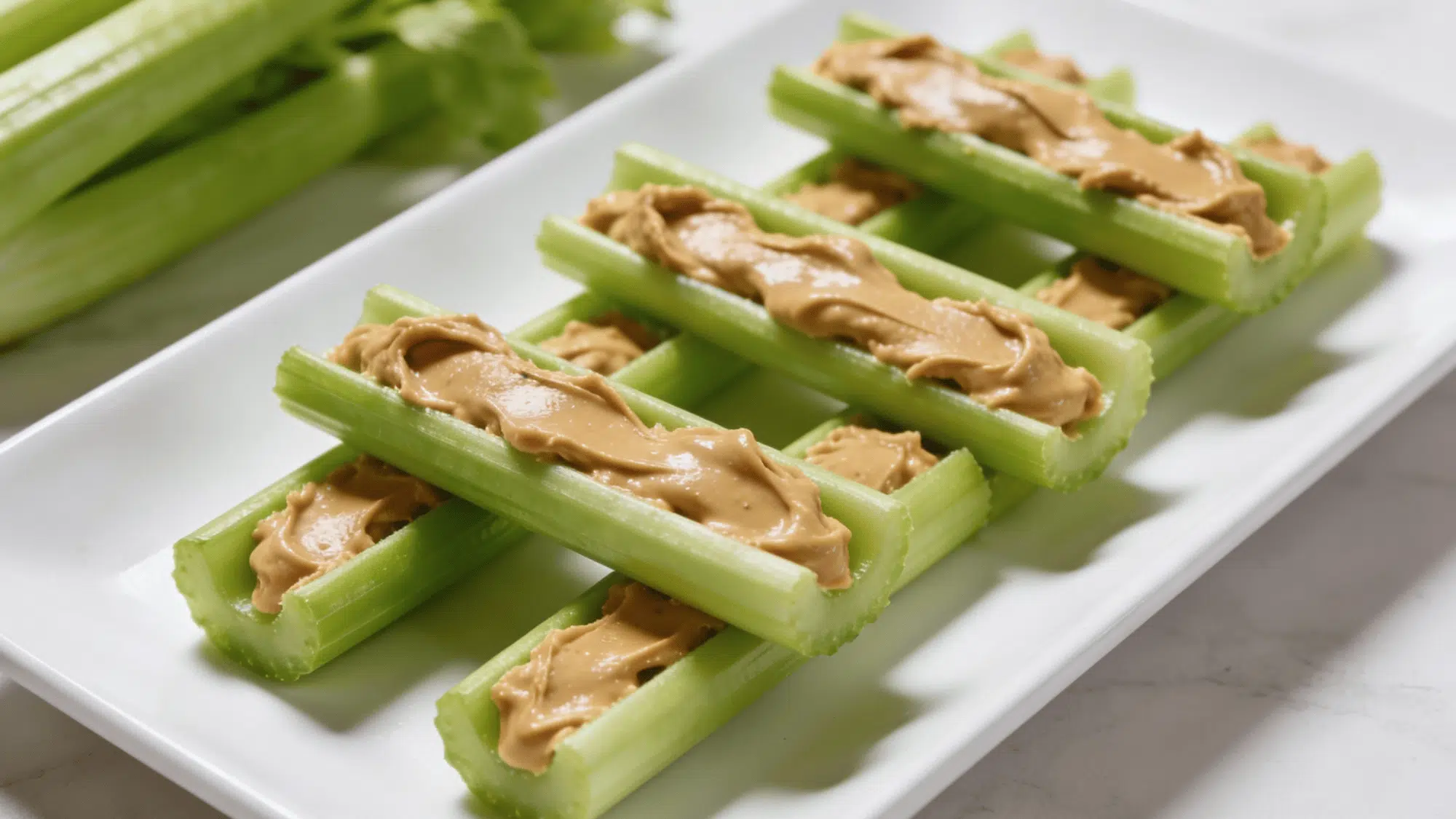 peanut butter celery sticks