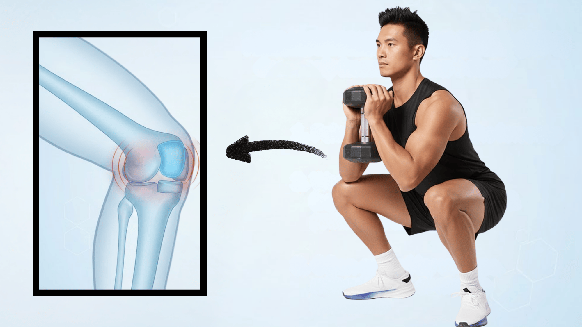 reasons of knee pain When squatting prevention treatment