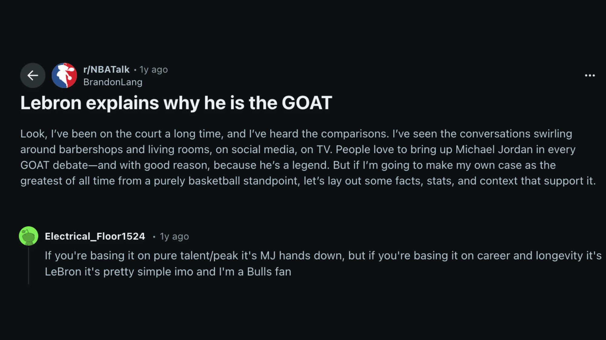 what people are actually saying