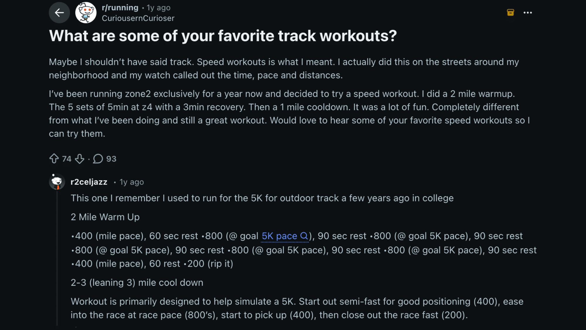 What Real Runners Say About Track Workouts