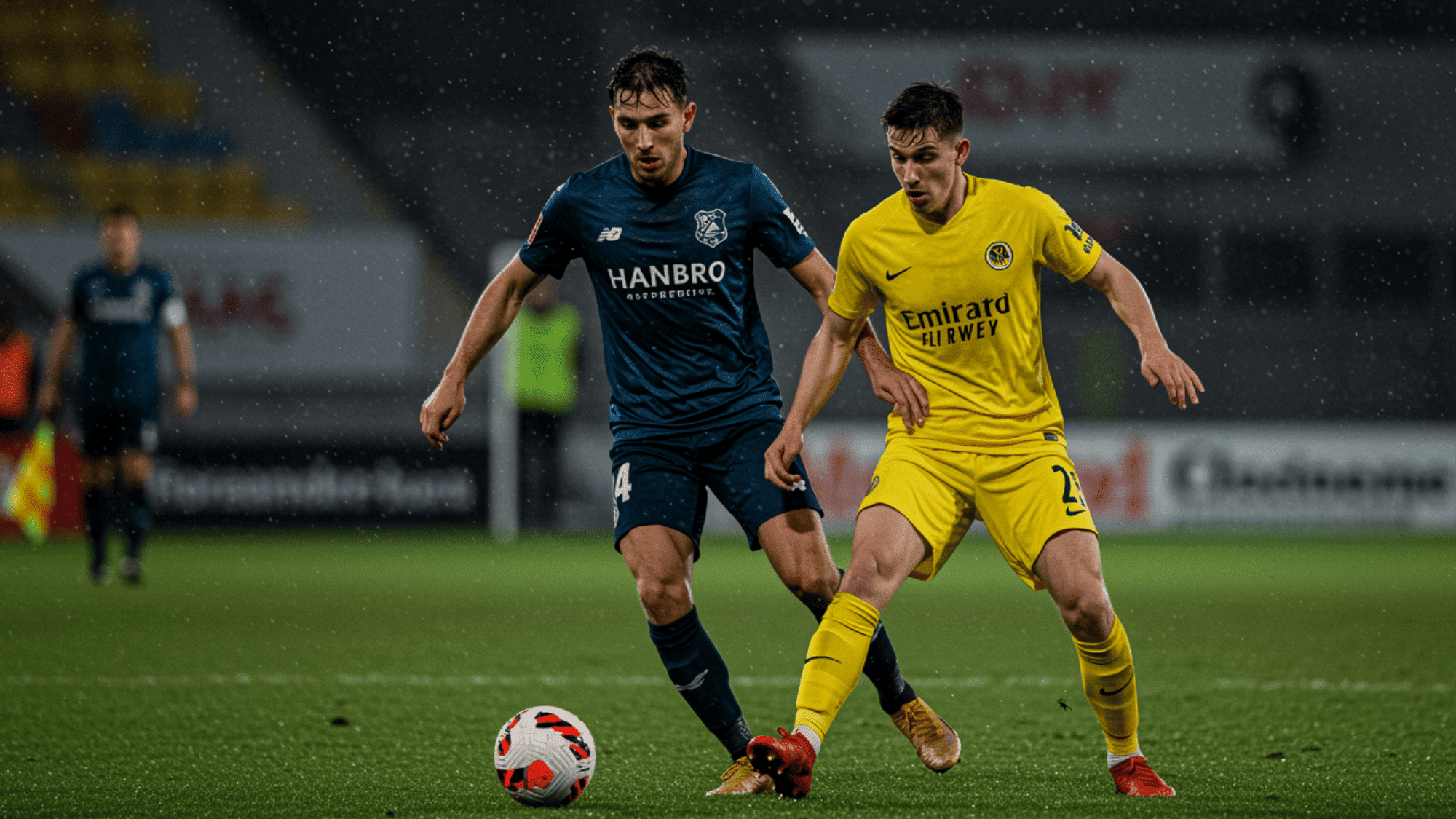 pressing and defensive work