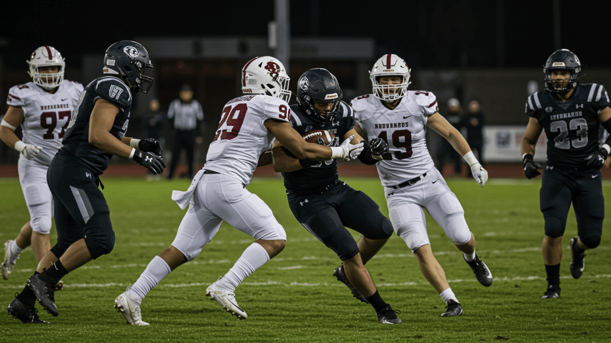 there are only 11 players on the field