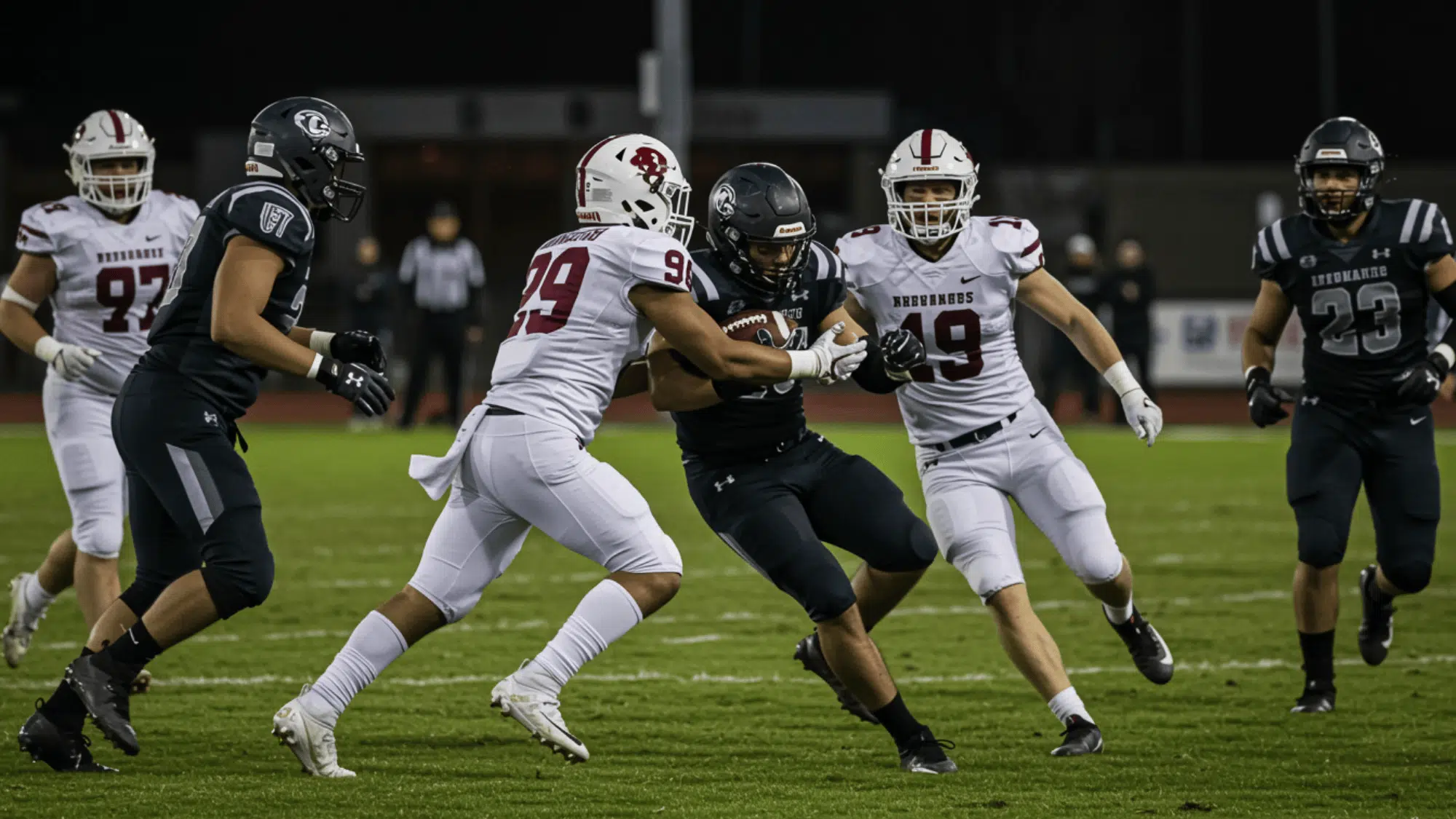 there are only 11 players on the field