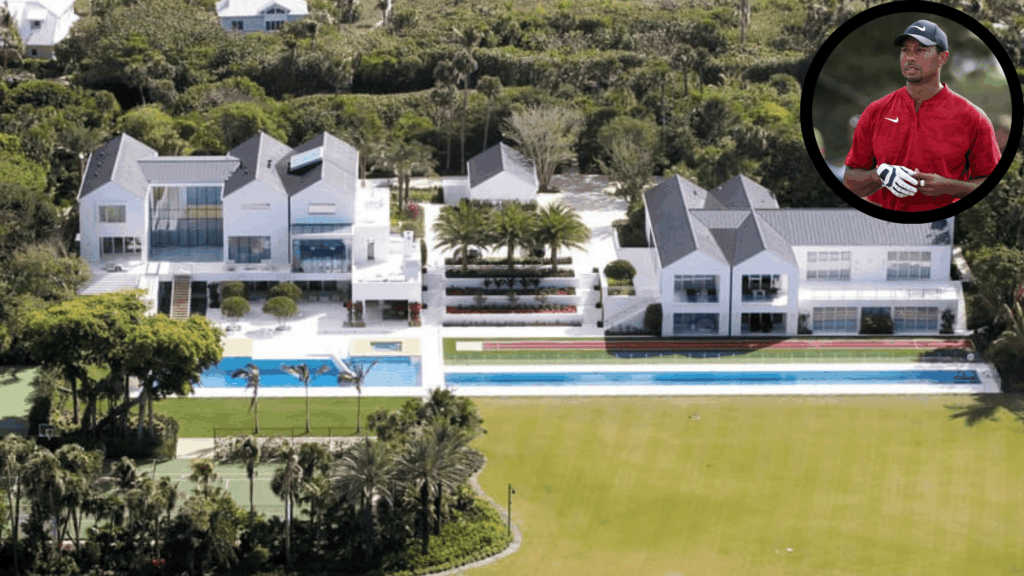 where does tiger woods live A tour inside his house