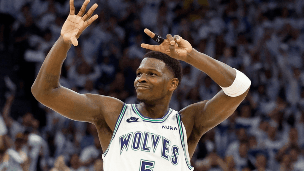 wolves star anthony edwards turns to mj for advice