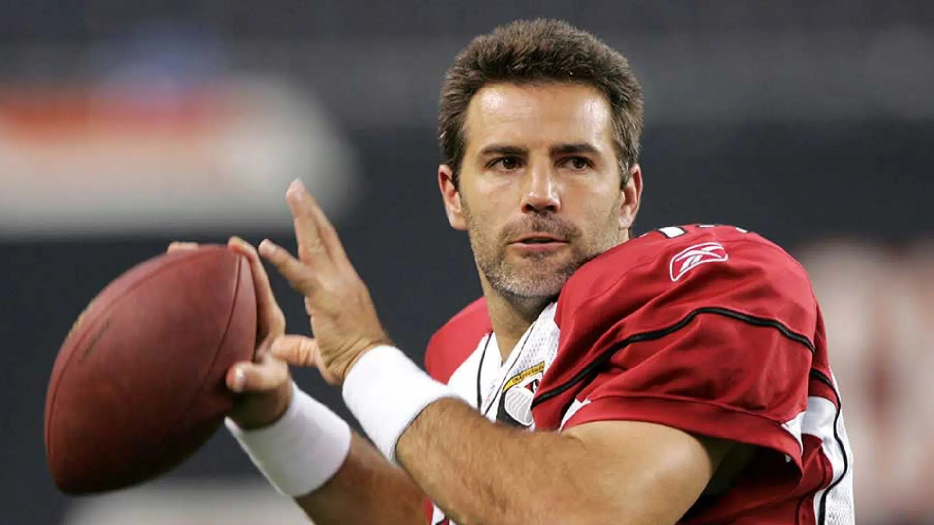 kurt warner ready to throw ball