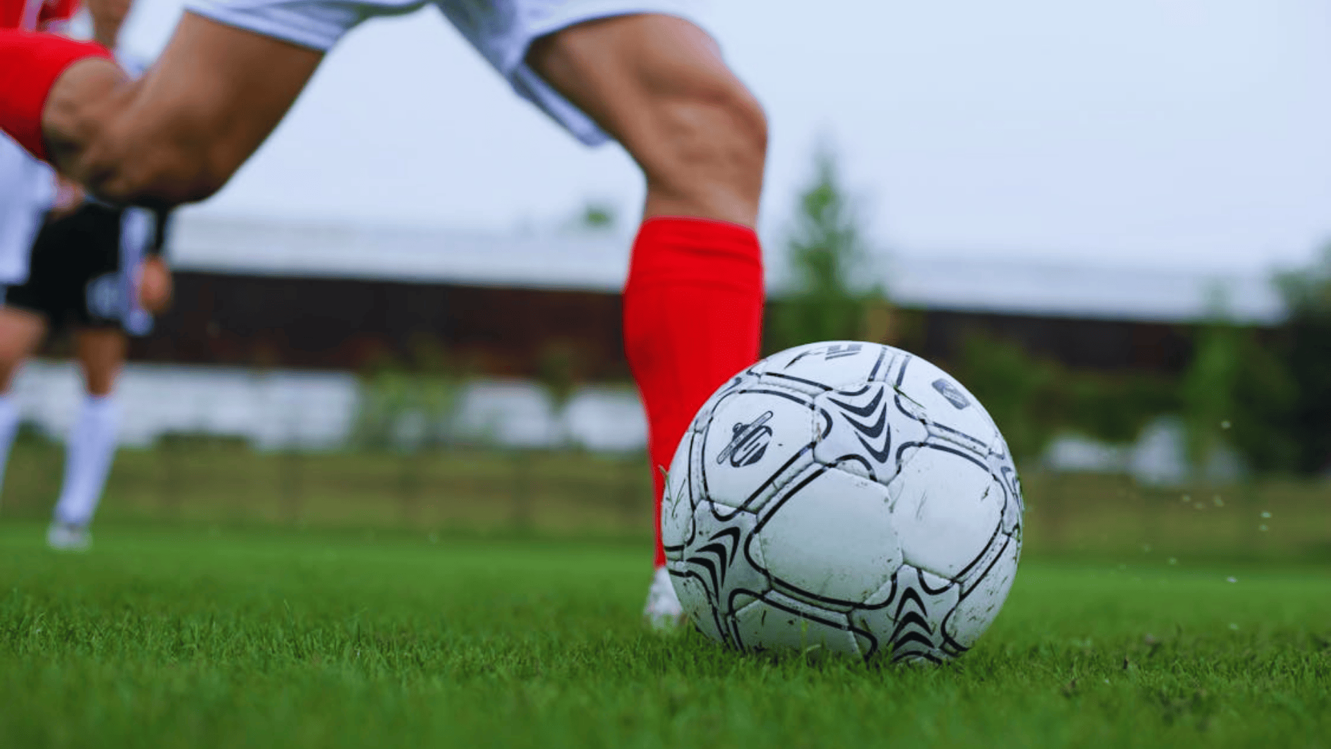 close up of playing football