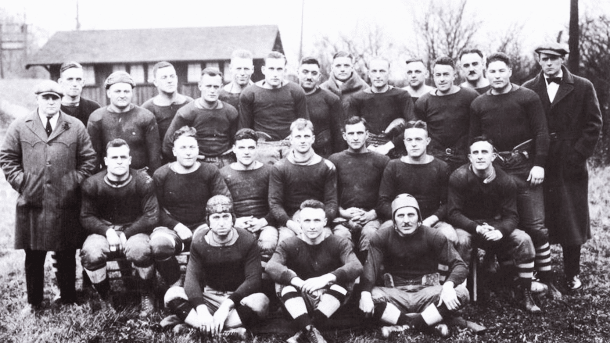 early american football team black and white american football facts about american football