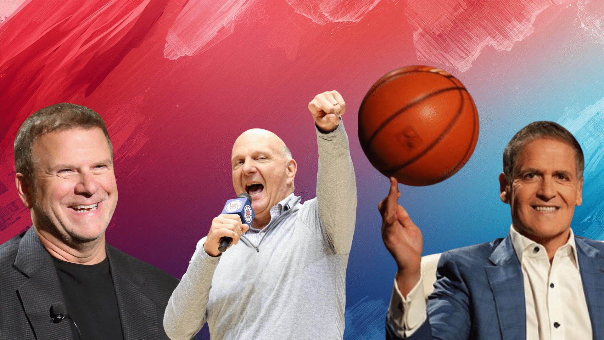 group of nba team owners speaking in professional settings highlighting wealth and leadership