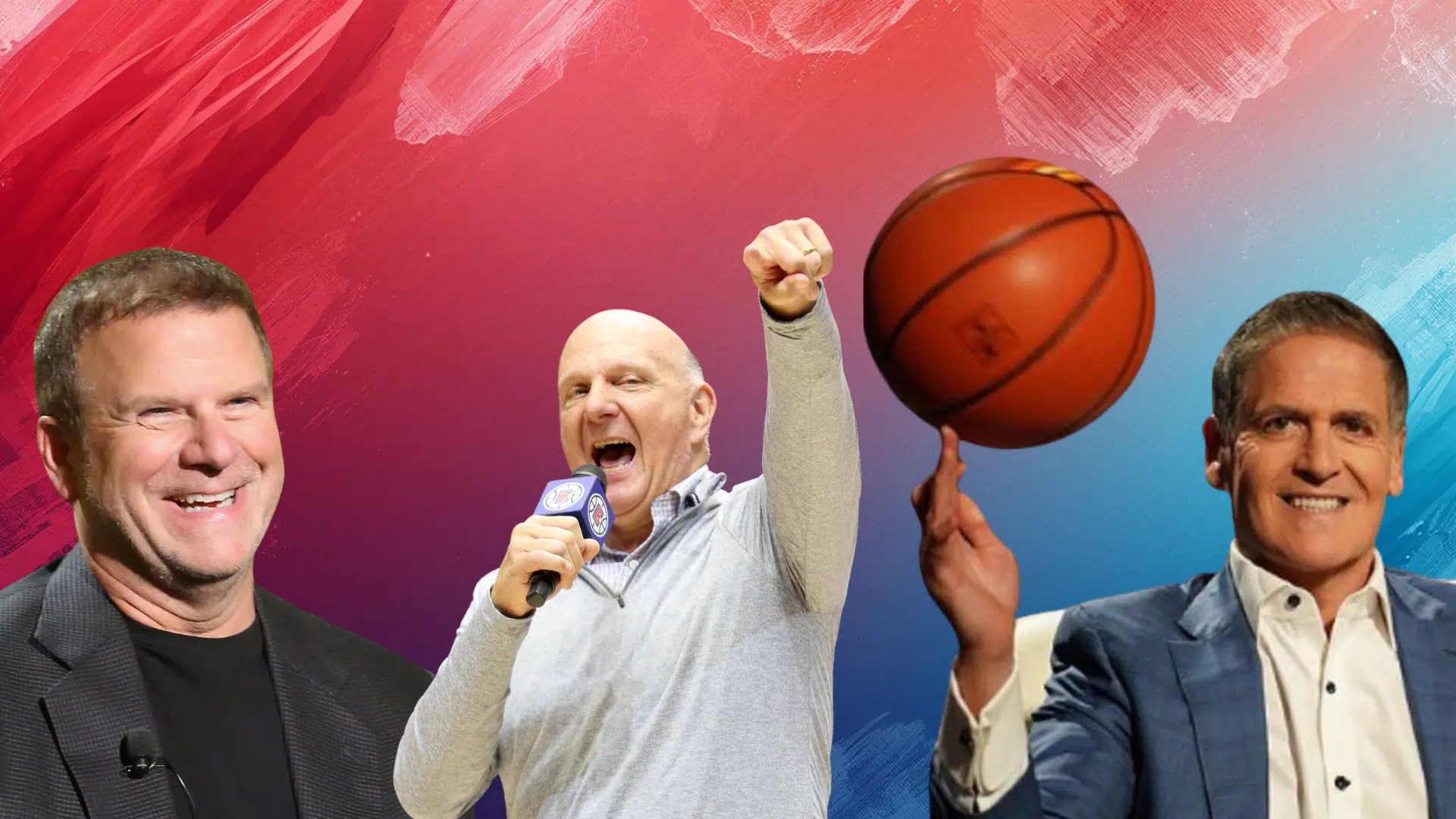 group of nba team owners speaking in professional settings highlighting wealth and leadership