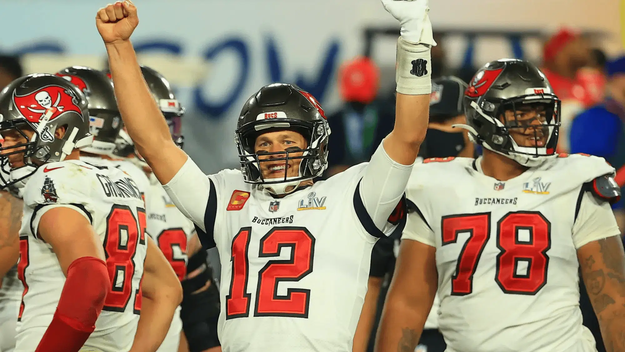 tom brady celebrating with team american football facts about american football