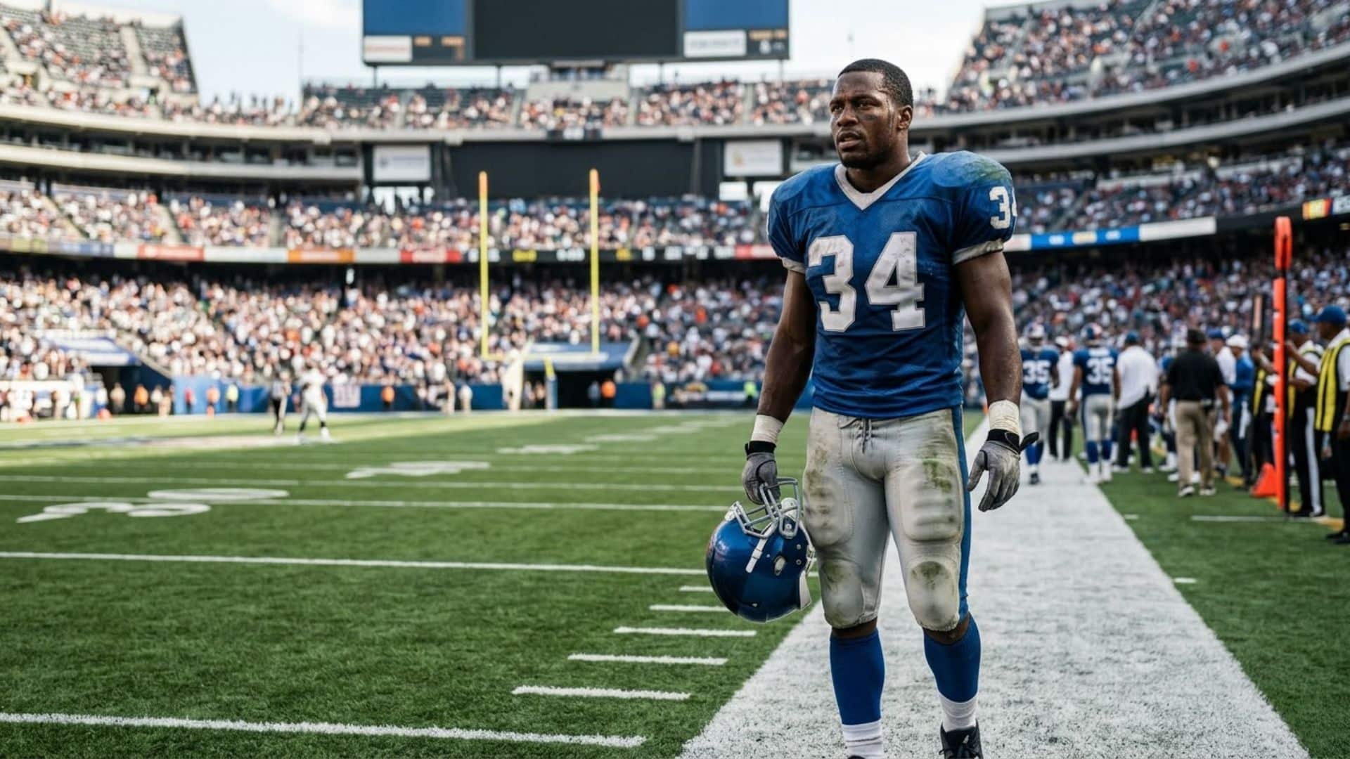 ufl moves american football player on field with helmet visible face showing career path and progression