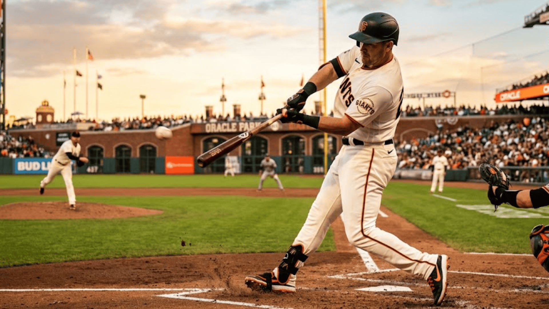 a baseball player swings bat hitting ball at home plate with crowd how to master the 5 tools of baseball guide and tips