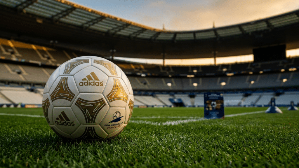 2026 world cup ball from adidas showcasing tournament themed design for football fans and players