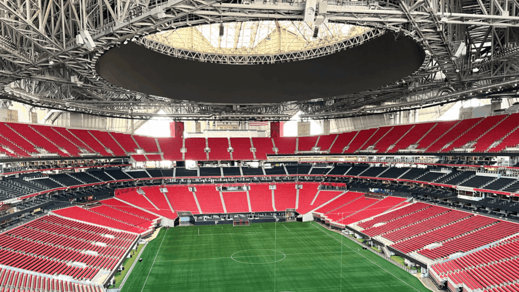 interior view of a mercedes benz stadium the atlanta’s fifa world cup 2026 (1)