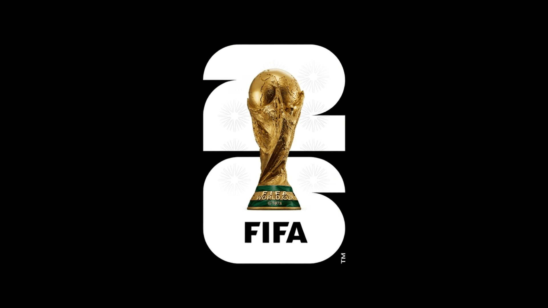 official fifa world cup 2026 logo shown with tournament graphics and international football theme