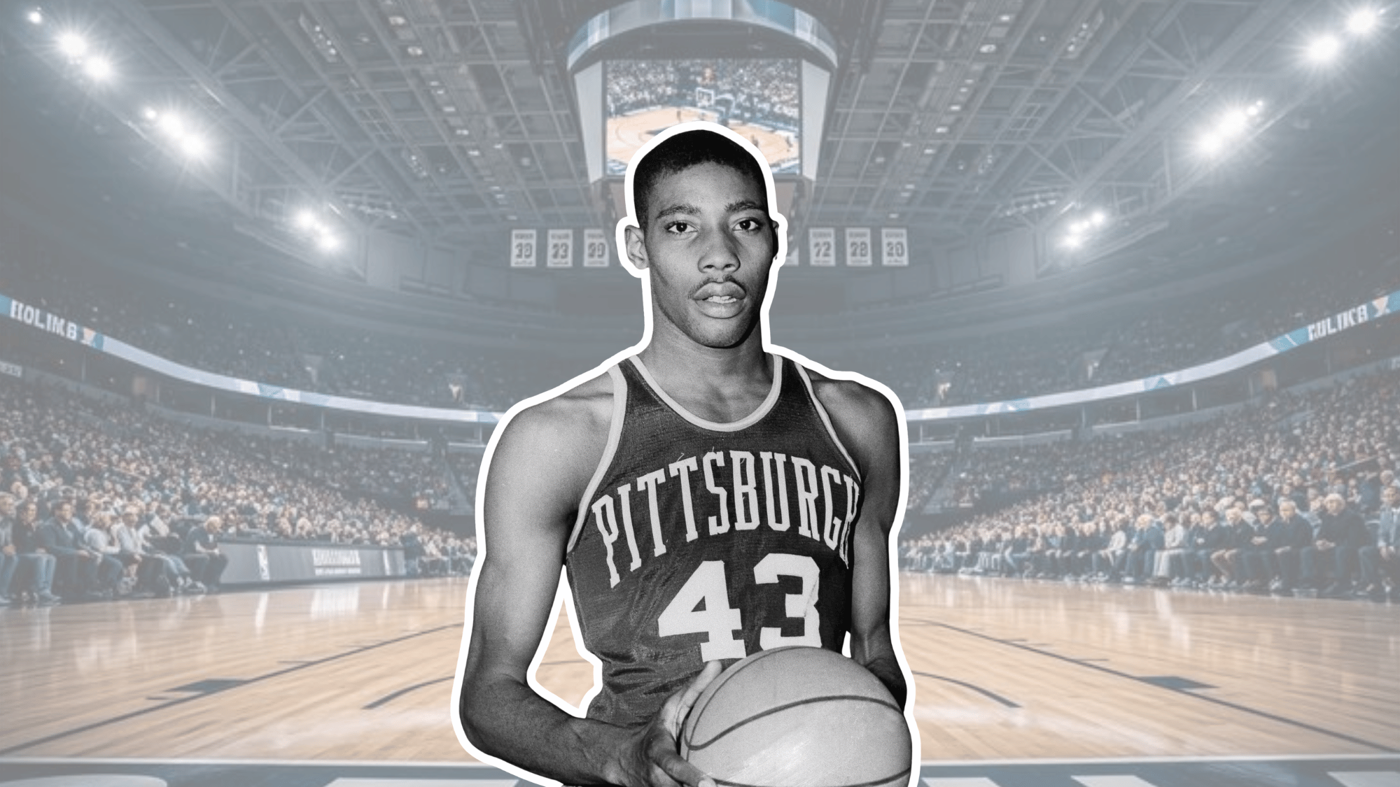 connie hawkins portrait as a former nba player known for his athletic skills and scoring ability