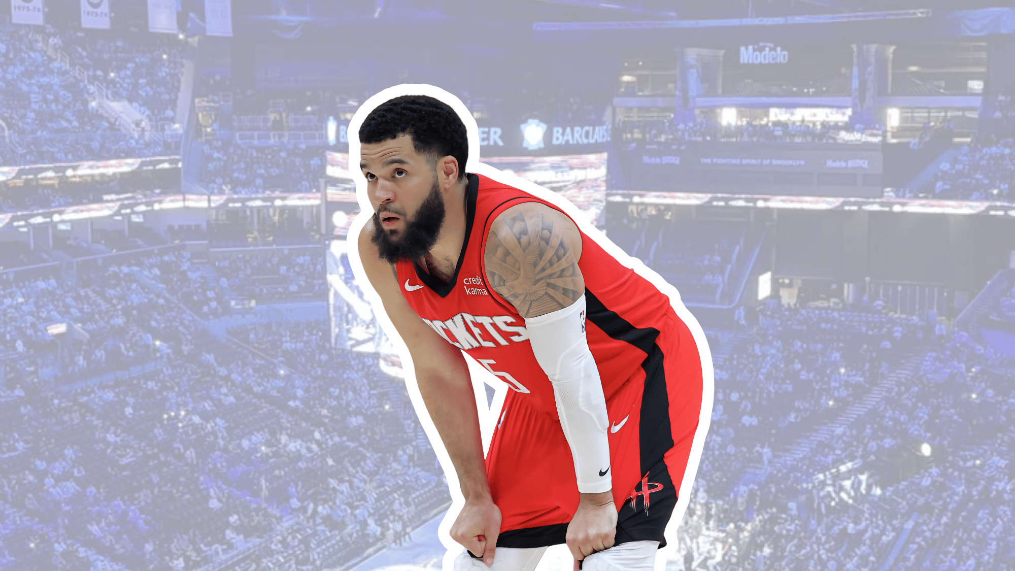 fred vanvleet portrait as a former nba player known for his scoring playmaking and defense skills